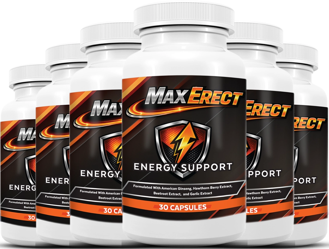 Six bottles of MaxErect
